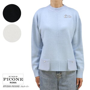 �y30���I�t�Z�[���I�z�y���������z�y2025�H�~�V��z�s�b�R�[�l �X�^�W�I STUDIO PICONE P518029 ���f�B�[�X �j�b�g �v���I�[�o�[ �E�[�� ������ �z���C�g(��)/�u���[/�u���b�N(��) �T�C�Y�F38(M/9��)/40