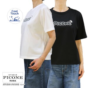 �y���������z�y2026�t�ĐV��z�s�b�R�[�l �X�^�W�I STUDIO PICONE P559428 ���f�B�[�X T�V���c �v���I�[�o�[ ������ �ڐG�⊴ �z���C�g(��)/�u���b�N(��) �T�C�Y�F38(M/9��)/40(L/11��)�ipico_w26ss37s)
