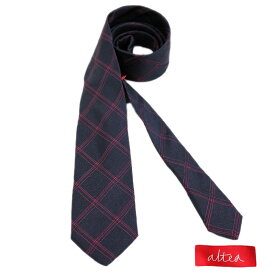 【送料無料】 Altea アルテア メンズ ネクタイ シルク 絹 ネイビー チェック Necktie プレゼント ギフト 国内正規品 (tie-az4061210) 【smtb-k】【kb】