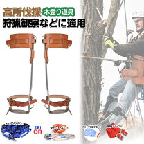 楽天市場】林業 木登り器の通販