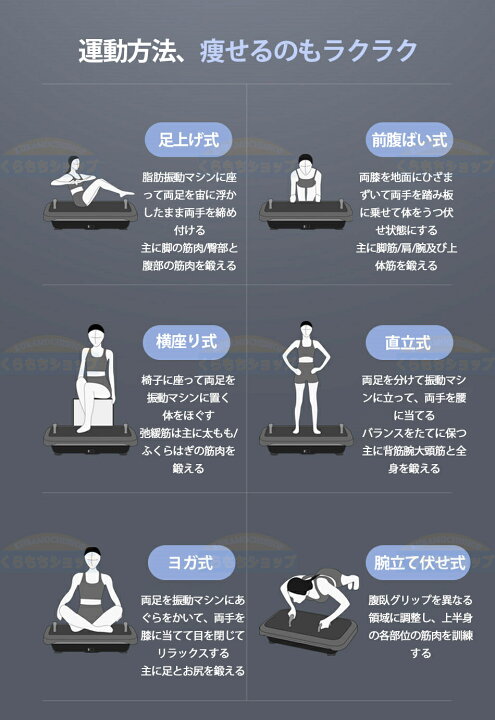 楽天市場】3タイプ選択購入可能！◇上半身も同時にトレーニング 