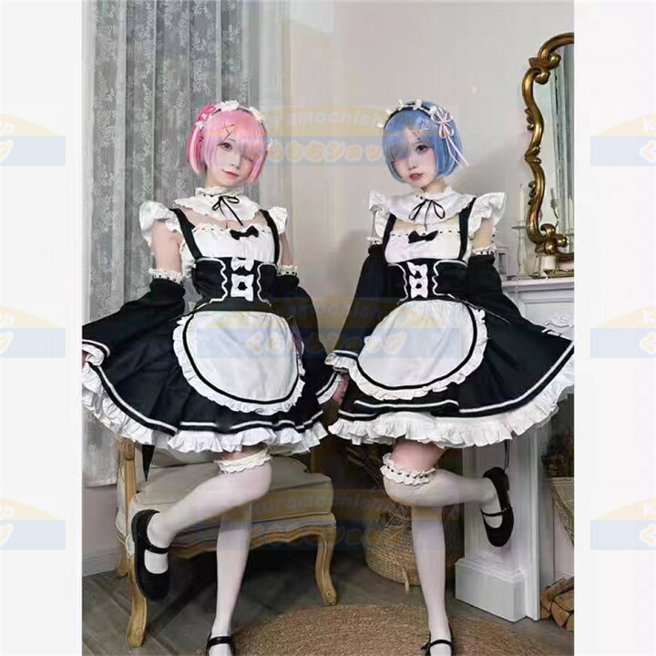 楽天市場】【2タイプ選択】コスプレウィッグ選択購入 コスプレメイド服 