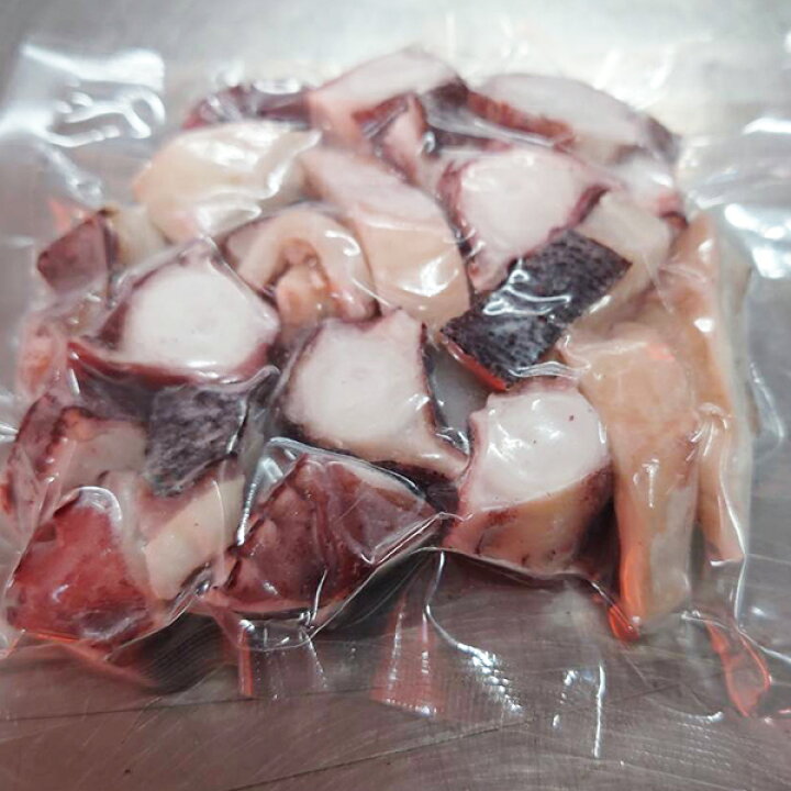 楽天市場 タコ ぶつ切り 100g 3 送料無料 業務用 香川県産 タコ たこ 蛸 刺身 すぐに食べれる 冷凍 瀬戸内漁師の海鮮問屋