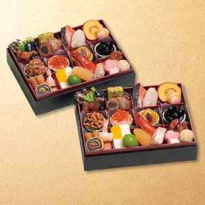 おせち 料理 12月29日お届け 盛り付け済み 千賀屋謹製 迎春おせち料理「舞千」和風二折 約2人前 26品 メーカー直送 冷凍便 迎春 本格 おせち 正月 【 25-1111-520】