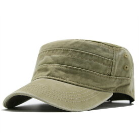 ワーク キャップ カーキ メンズ 大きい サイズ 作業 帽子 ミリタリー 55 から 60cm WORKCAP-KA