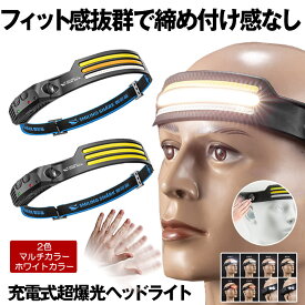 【圧倒的光量】ヘッドライト 充電式 LED ヘッドランプ ライト 自転車 ヘッド ライト ランプ 釣り ヘルメット センサーライト 屋外 センサー 懐中電灯 led 強力 最強 充電式 高輝度 小型 スポットライト ズーム 広角 登山 アウトドア 作業