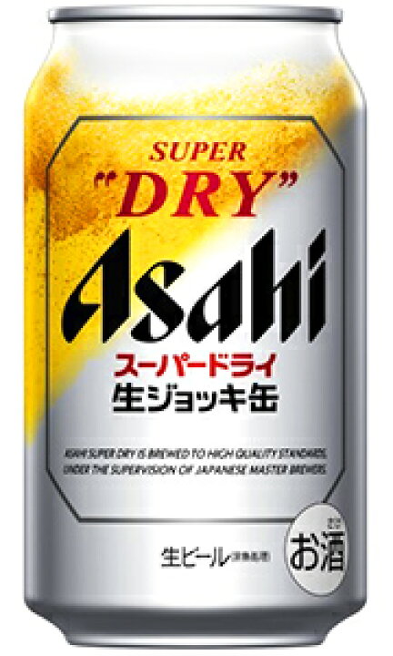 楽天市場】アサヒ スーパードライ 生ジョッキ缶 生ビール 340ml 缶×24 