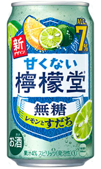 楽天市場】コカコーラ 甘くない檸檬堂 無糖レモンとすだち 7% 350ml 缶 