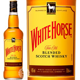 ホワイトホース ファインオールド ブレンデッド スコッチ ウイスキー 40度 700ml 瓶 【正規品】 【 ウィスキー 定番 ロングセラー 華やか ハイボール ラガヴーリン オルトモア 】
