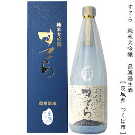 【28時間限定5％OFFクーポン!24日20時～25日23時59分】すてら 純米大吟醸 本生無濾過 稲葉酒造 720ml 瓶 【箱入り】【クール便配送】 【 日本酒 生酒 茨城 つくば 筑波山 伏流水 女性杜氏 手造り 少量生産 ギフト ラッピング 】