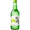 JINRO ジンロ チャミスル マスカット リキュール 眞露 13度 360ml 瓶 【 家飲み 宅飲み 韓国 焼酎 瓶 ロック 水割り 甘い フルーティー 格安 家庭用 パーティー 】