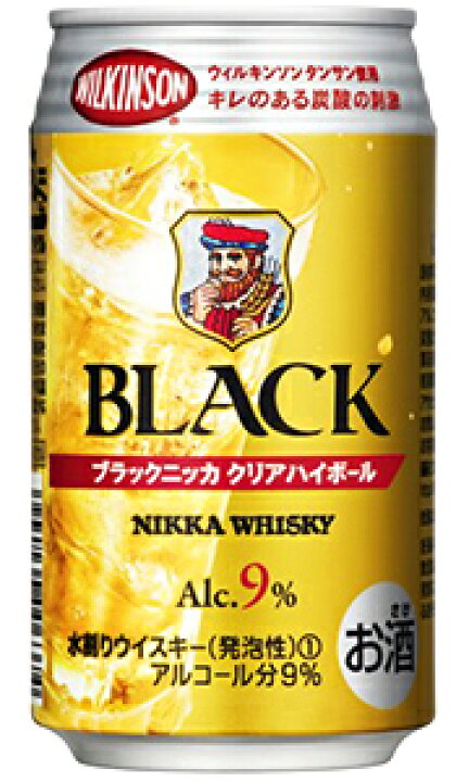 楽天市場 アサヒ ブラックニッカクリア ハイボール 350ml缶 24本 1ケース 缶チューハイ 缶ハイボール 酒の倉之助
