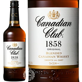 カナディアンクラブ オリジナル ブレンデッド カナディアン ウイスキー 40度 700ml 瓶 【正規品】 【 ウィスキー カナダ CC 飲みやすい スムース カクテル ハイボール 】