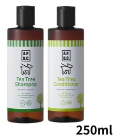 【最安値挑戦中】A.P.D.C. ティーツリーシャンプー＆コンディショナーセット 250ml