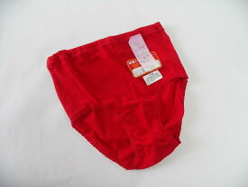 【送料無料】赤　2枚組ショーツ　健康パワー赤の力　　日本製　綿100％