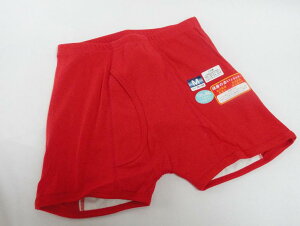【送料無料】失禁トランクス 100cc吸水 赤 M L LL日本製 綿100% 尿漏れパンツ