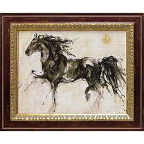 楽天市場】馬 絵画 アンティークの通販
