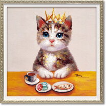 楽天市場】猫（油彩画｜絵画）：アート・美術品・骨董品・民芸品 