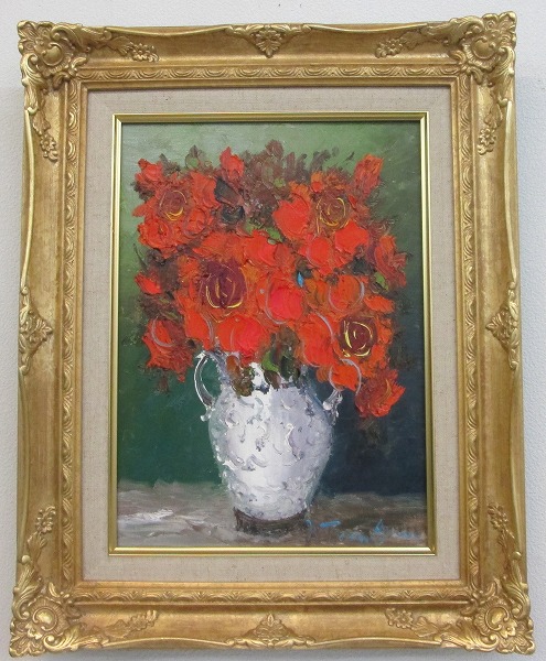 絵画 油絵 薔薇 f4 - 絵画の人気商品・通販・価格比較 - 価格.com