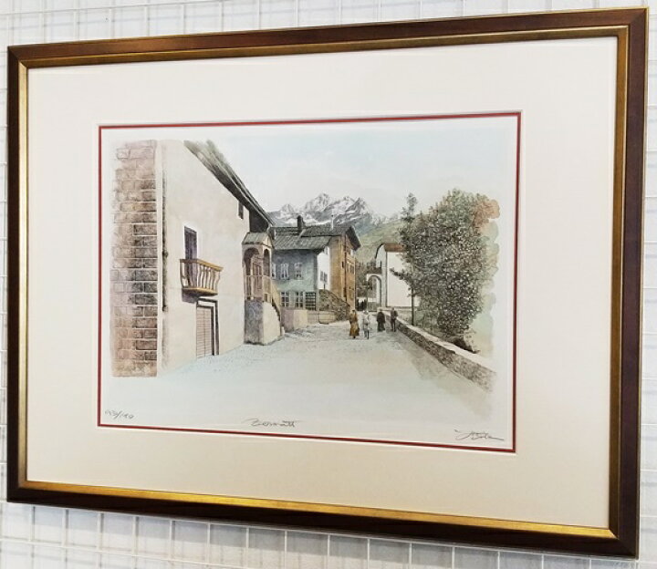 楽天市場】「ツェルマット」織田義郎 織田義郎風景画・版画作品  