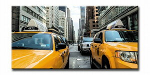 CANVAS ARTiLoXA[gjNew York/Yellow Cabij[[N/CG[Lujyurban stylezmGʔ́nj[[NE^NV[EtHgiEiA[gyǊ|tbNtzyĜ