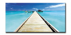 CANVAS ART�i�L�����o�X�A�[�g�jBlue Blue�i�u���[�u���[�j�r�[�`�E�C�O���]�[�g���i�yurban style�z�m�G��ʔ́n�t�H�g���i�E���i�A�[�g�y�Ǌ|���t�b�N�t���z�y�G�̂����炵�z