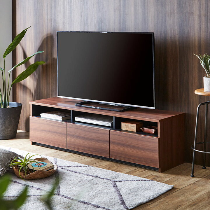 楽天市場】幅149.7cm 木目調 テレビボード リノア 日本製 〜55型対応 