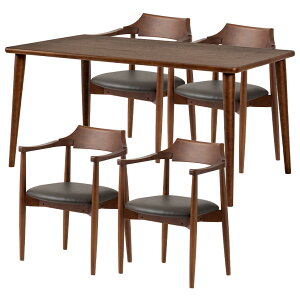 yݒuz4lp _CjOe[uZbg(4{r) 5_ VvX^_[h ؐ e[u It _CjO`FA A[`FA  k (150cm He[u×1 H֎q×4)