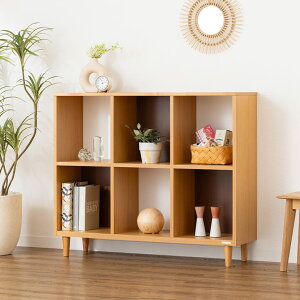 幅117cm 木製 オープンラック Nクレソン 棚 オープン シェルフ 脚付き 本棚 飾り棚 収納 ラック おしゃれ シンプル 北欧 ナチュラル リビング ルンバブル