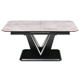 【設置無料】幅160cm 幅200cm 伸長式ダイニングテーブル セラミック天板 食卓テーブル オシャレ モダン 2way