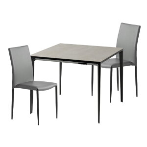 yݒuz2lp _CjOe[uZbg 3_ ORV RZgt Z~bNe[u _ X^bLO _CjO`FA  O[ (90cm He[u×1 H֎q×2)