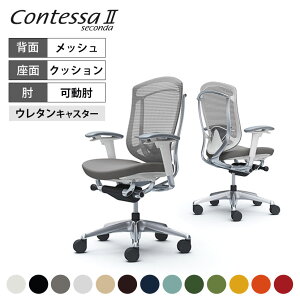 CC83XZ | �R���e�b�T �Z�R���_ Contessa II 2 �n�C�o�b�N ���N�b�V���� �A�W���X�g�A�[�� �|���b�V���t���[�� �z���C�g�{�f�B �����o�[�T�|�[�g�t�� �E���^���L���X�^�[ (�I�J����)