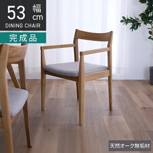 【最大9000円オフ】ダイニングチェア 肘付き 椅子 布張り チェア ファブリック チェアー リビング イス おしゃれ 食卓椅子 ナチュラル シンプル 北欧 モダン 完成品