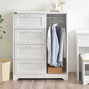 [�ő�9000�~OFF&P20�{ 20��20���`]��80cm ANRI(�A����) �`�F�X�g(�n���K�[���[�t��) �z���C�g �`�F�X�g�E�T�C�h�`�F�X�g �k���� �i�`������ ST-AN100-80H-WH