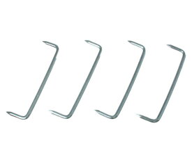 丸カスガイ　6×120ミリ　入数1袋（4本）【ハイロジック】