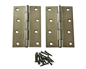 ステンレス蝶番　102ミリ　アンバー　入数1袋（2枚）【ハイロジック】