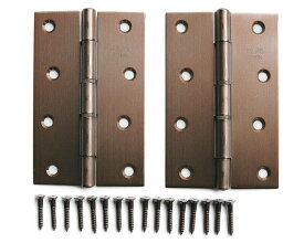 角蝶番　102ミリ　ブロンズ　入数1袋（2枚）【ハイロジック】