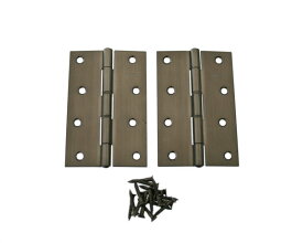 ステンレス蝶番　102ミリ　アンバー　入数1袋（2枚）【ハイロジック】