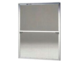 窓用サッシ網戸/フリーサイズ網戸【セイキ販売】45-120S型 シルバーサイズ:H1310〜1343ミリ×W925〜945ミリ用