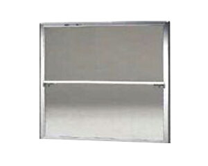 窓用サッシ網戸/フリーサイズ網戸【セイキ販売】28-120型 シルバーサイズ:H800〜833ミリ×W875〜895ミリ用