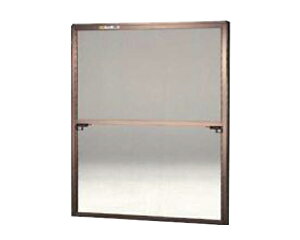 窓用サッシ網戸/フリーサイズ網戸【セイキ販売】57-92型 ブロンズサイズ:H1690〜1723ミリ×W1295〜1315ミリ用