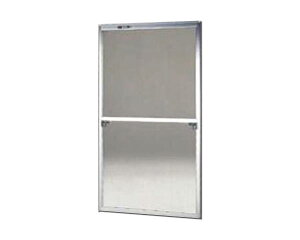 窓用サッシ網戸/フリーサイズ網戸【セイキ販売】28-30S型 シルバーサイズ:H800〜833ミリ×W410〜430ミリ用