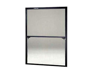 窓用サッシ網戸/フリーサイズ網戸【セイキ販売】30-60型 ブラックサイズ:H1160〜1193ミリ×W840〜860ミリ用