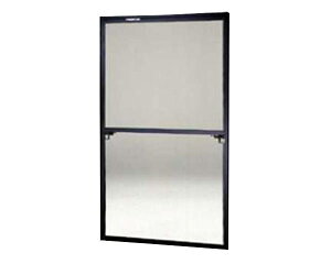 窓用サッシ網戸/フリーサイズ網戸【セイキ販売】35-45型 ブラックサイズ:H1005〜1038ミリ×W615〜635ミリ用