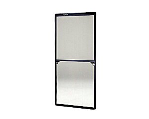窓用サッシ網戸/フリーサイズ網戸【セイキ販売】61-60型 ブラックサイズ:H1810〜1843ミリ×W840〜860ミリ用