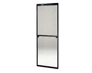 窓用サッシ網戸/フリーサイズ網戸【セイキ販売】61-94型 ブラックサイズ:H1810〜1843ミリ×W650〜670ミリ用