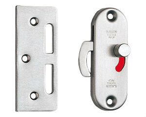 ランプ印ステンレス鋼製引戸面付カマ錠HC−85SS【スガツネ工業】