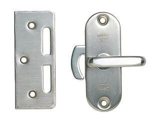 ランプ印ステンレス鋼製引戸面付カマ錠HHC−85【スガツネ工業】