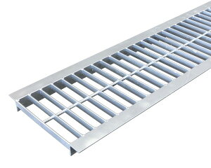 OKYU 20-16スチール製U字溝用グレーチングエコノミー歩道用タイプ【奥岡製作所】