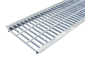 OKYU 30-16スチール製U字溝用グレーチングエコノミー歩道用タイプ【奥岡製作所】